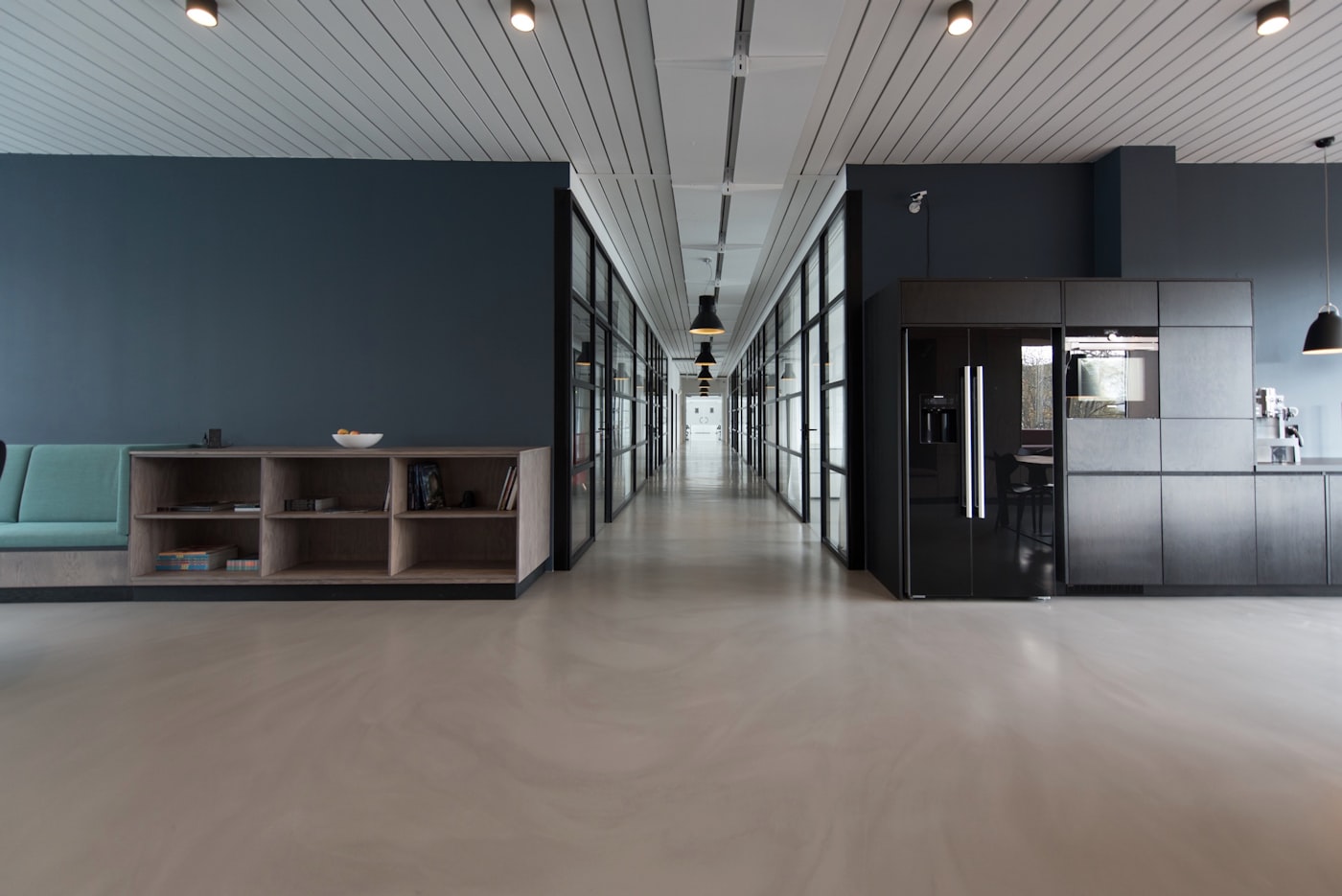 The Hollis Street studio entrance where visitors arrive for the Earn AI Clash practice floor